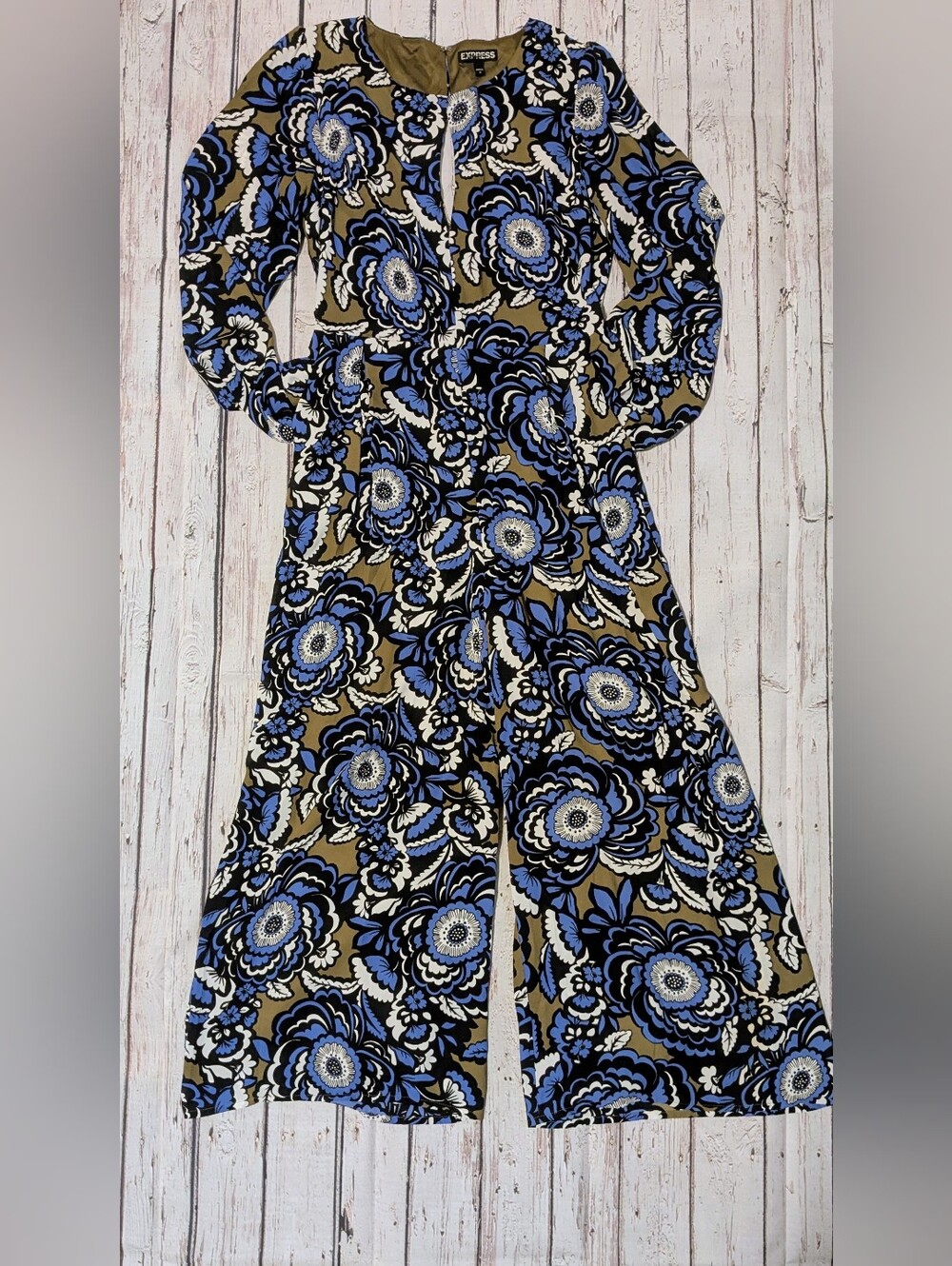 Express Floral Jumpsuit